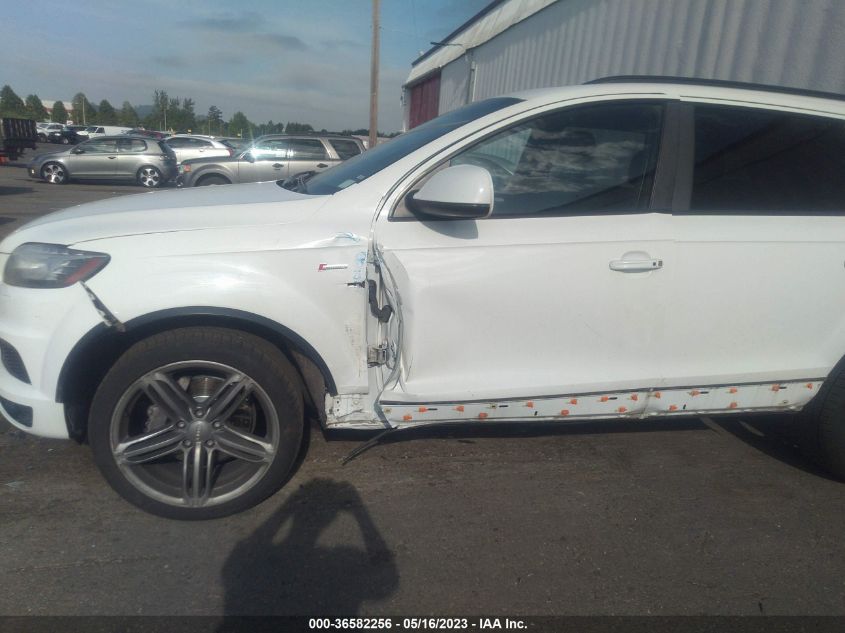 2014 AUDI Q7 3.0T S LINE PRESTIGE - WA1DGAFE3ED005869