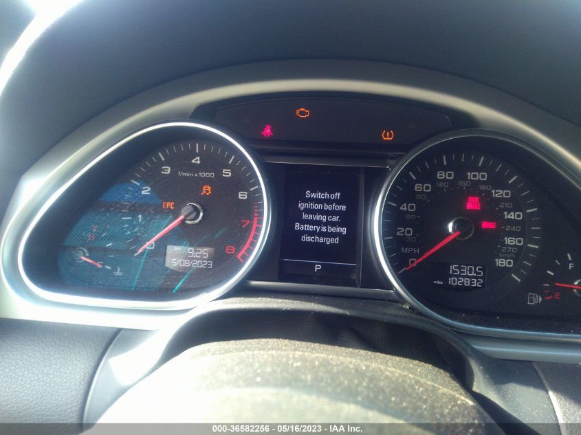 2014 AUDI Q7 3.0T S LINE PRESTIGE - WA1DGAFE3ED005869