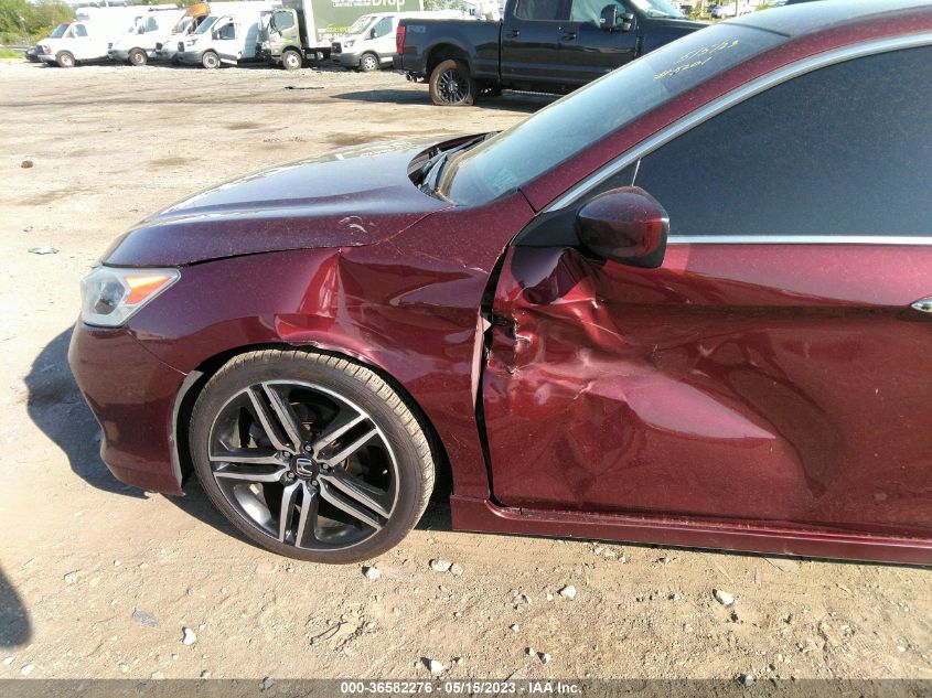 2017 HONDA ACCORD SEDAN SPORT SE - 1HGCR2F17HA032028