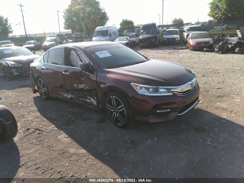 2017 HONDA ACCORD SEDAN SPORT SE - 1HGCR2F17HA032028
