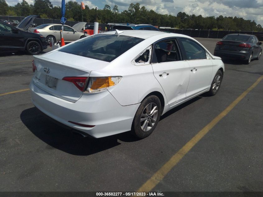 2016 HYUNDAI SONATA 2.4L SE - 5NPE24AF0GH339087