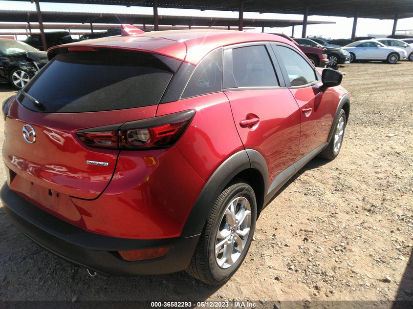 VIN JM1DKDB76M1505411 2021 MAZDA CX-3 SPORT