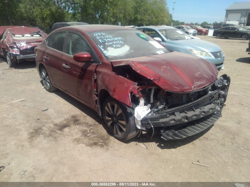 2019 NISSAN SENTRA SV - 3N1AB7AP1KY407842