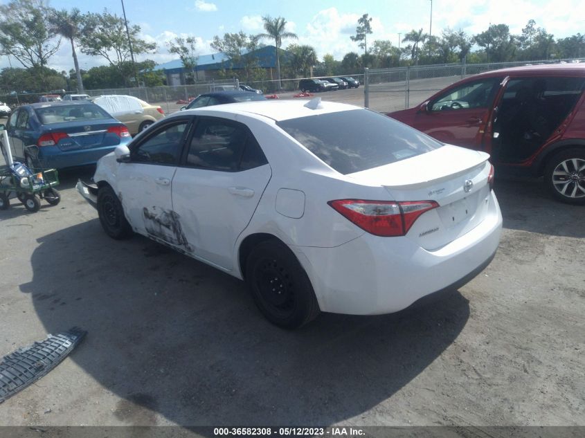 2014 TOYOTA COROLLA L/LE/S/S PLUS/LE PLUS - 2T1BURHE1EC085932