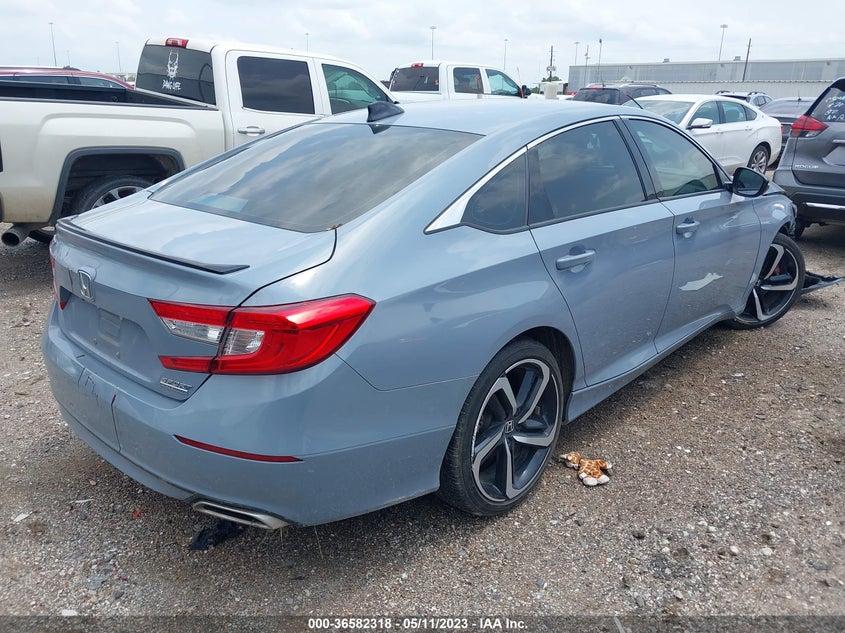 VIN 1HGCV1F48MA051410 2021 HONDA ACCORD SEDAN SPORT SE