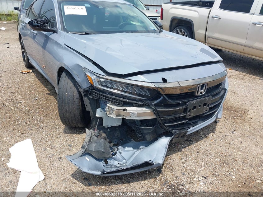 VIN 1HGCV1F48MA051410 2021 HONDA ACCORD SEDAN SPORT SE