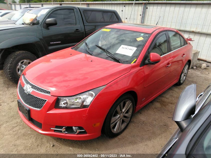 2014 CHEVROLET CRUZE LTZ - 1G1PG5SB0E7216962