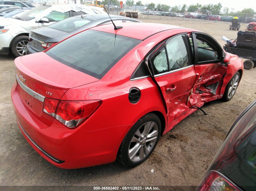 2014 CHEVROLET CRUZE LTZ - 1G1PG5SB0E7216962