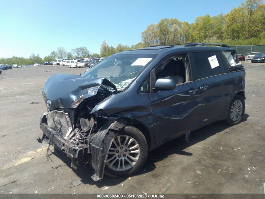 2015 TOYOTA SIENNA XLE/XLE AAS/LTD - 5TDYK3DC1FS586653