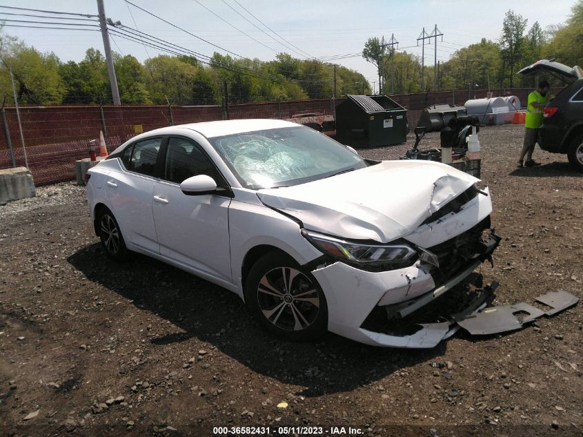 2022 NISSAN SENTRA SV - 3N1AB8CV0NY236488