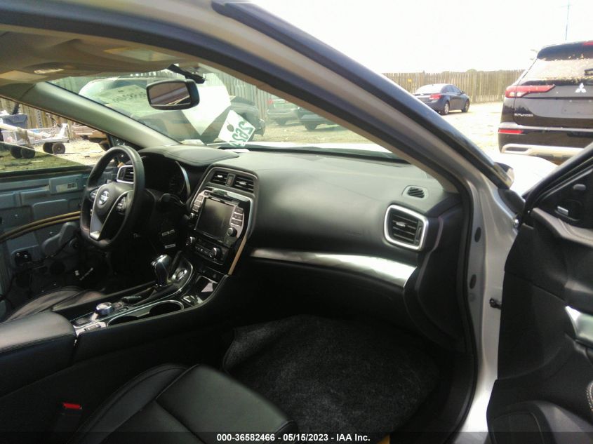 2019 NISSAN MAXIMA SL - 1N4AA6AV3KC382496
