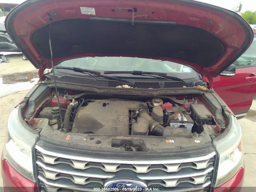 2016 FORD EXPLORER XLT - 1FM5K7D89GGC12031