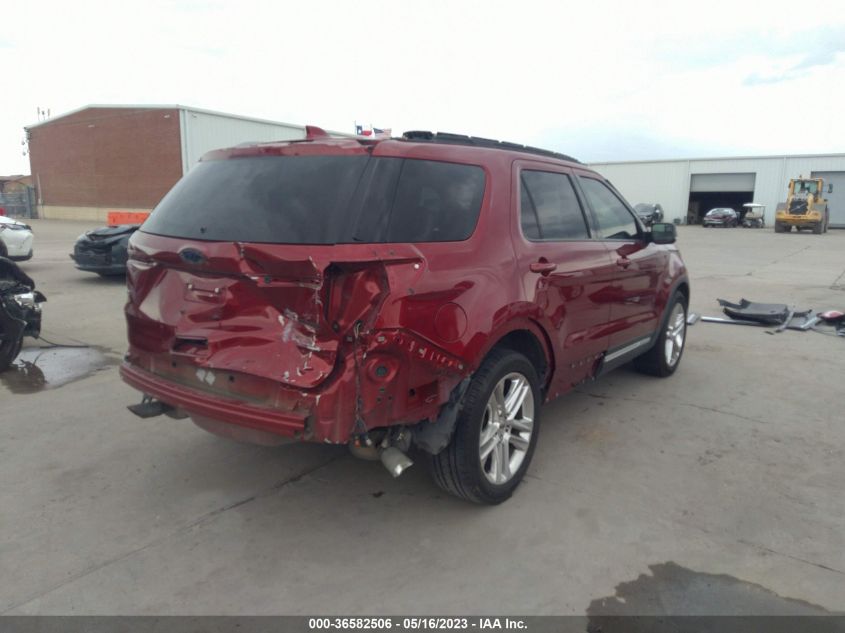 2016 FORD EXPLORER XLT - 1FM5K7D89GGC12031
