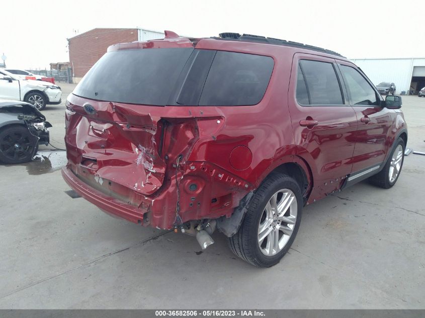 2016 FORD EXPLORER XLT - 1FM5K7D89GGC12031
