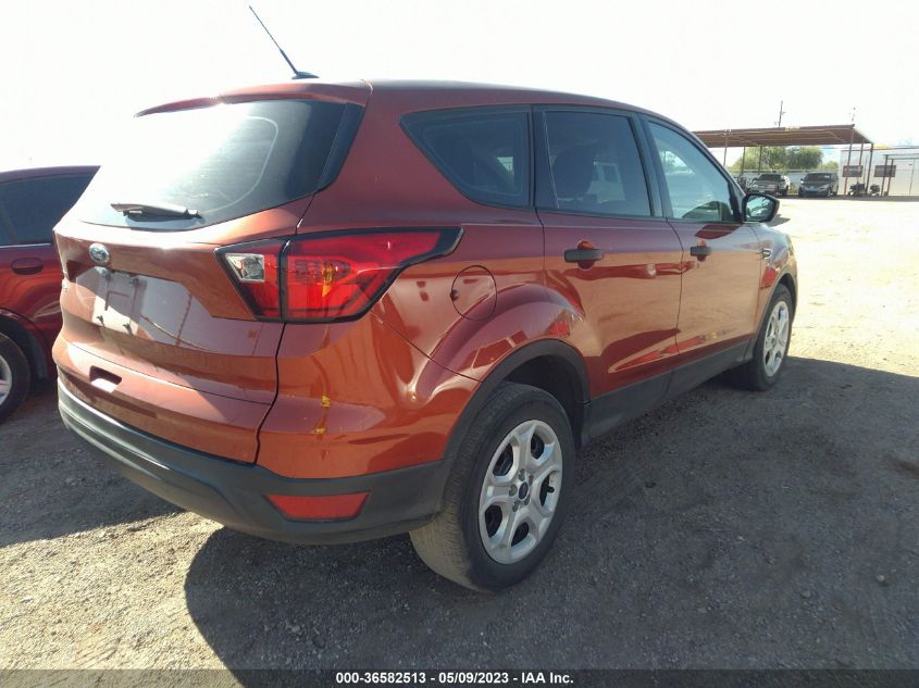 2019 FORD ESCAPE S - 1FMCU0F71KUA47504