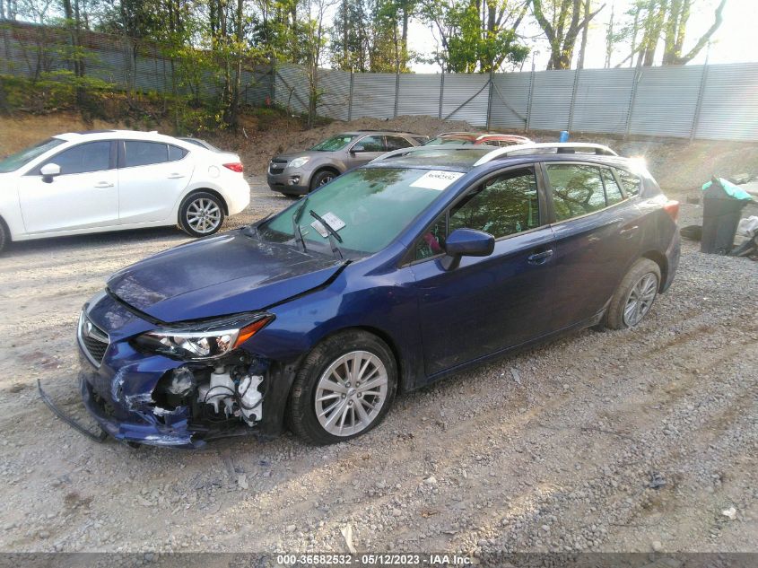 2018 SUBARU IMPREZA PREMIUM - 4S3GTAB64J3705137