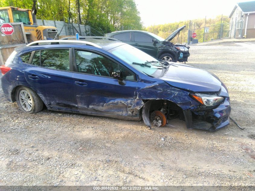 2018 SUBARU IMPREZA PREMIUM - 4S3GTAB64J3705137