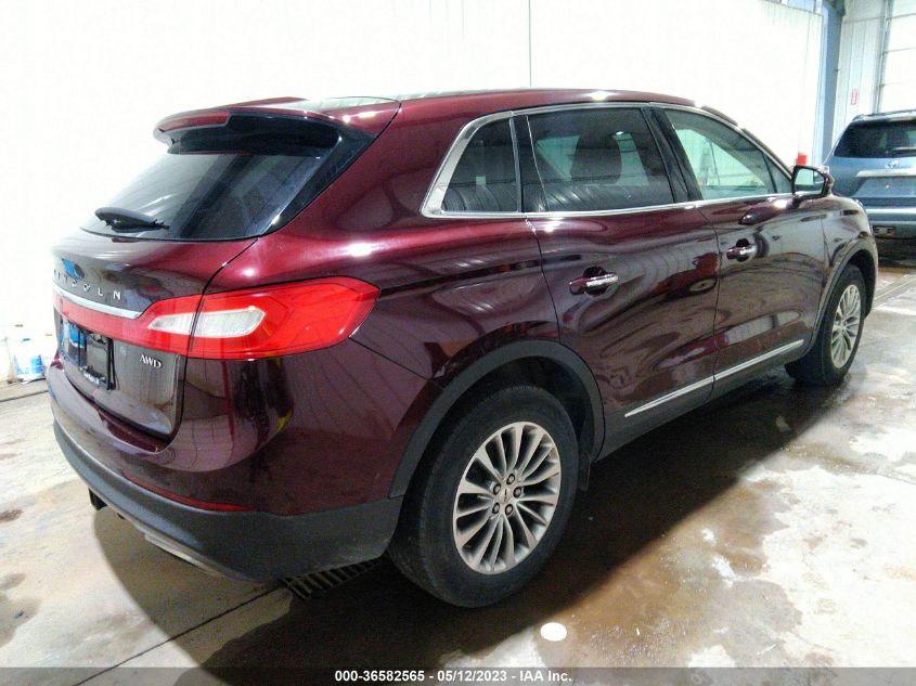 2017 LINCOLN MKX SELECT - 2LMPJ8KR1HBL20461