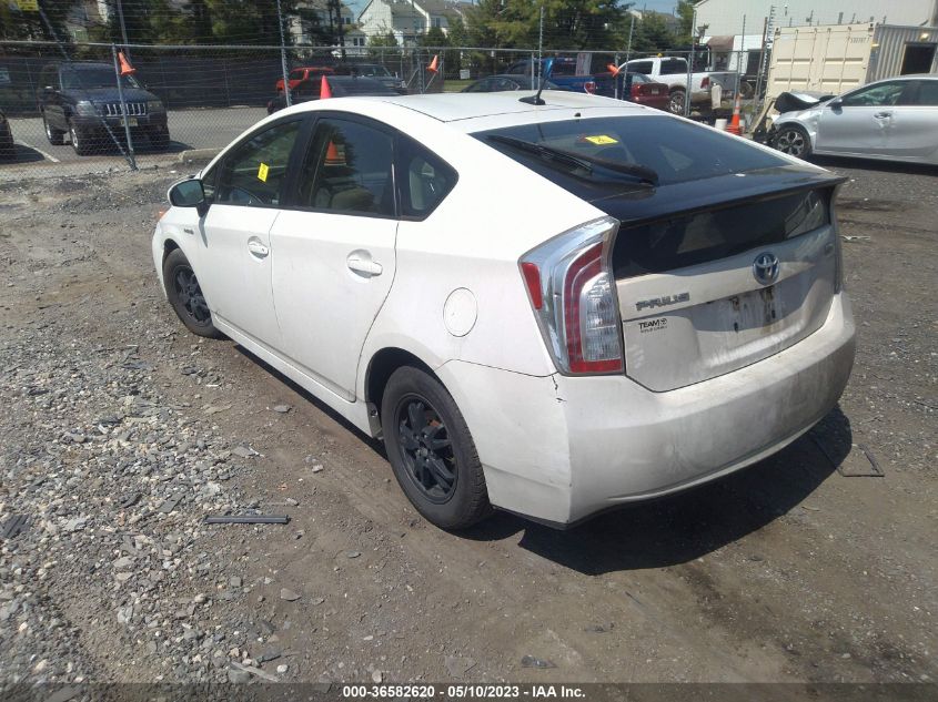 2013 TOYOTA PRIUS ONE/TWO/THREE/FOUR/FIVE - JTDKN3DUXD5692219