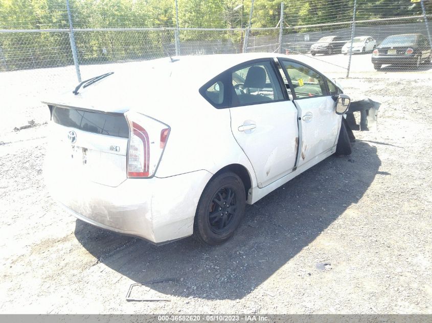 2013 TOYOTA PRIUS ONE/TWO/THREE/FOUR/FIVE - JTDKN3DUXD5692219