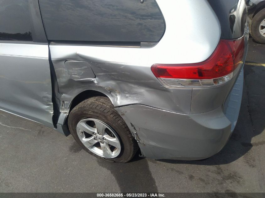 2014 TOYOTA SIENNA LE - 5TDKK3DC6ES436185