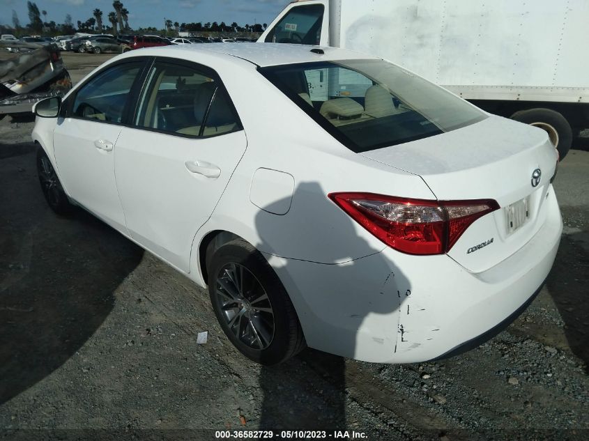 2017 TOYOTA COROLLA LE - 2T1BURHE3HC766761