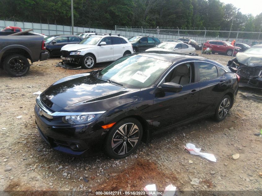 2018 HONDA CIVIC SEDAN EX-T - JHMFC1F38JX007083