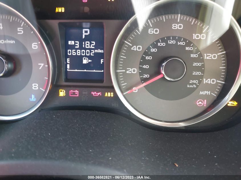 2015 SUBARU FORESTER 2.5I LIMITED - JF2SJAHC1FH535280