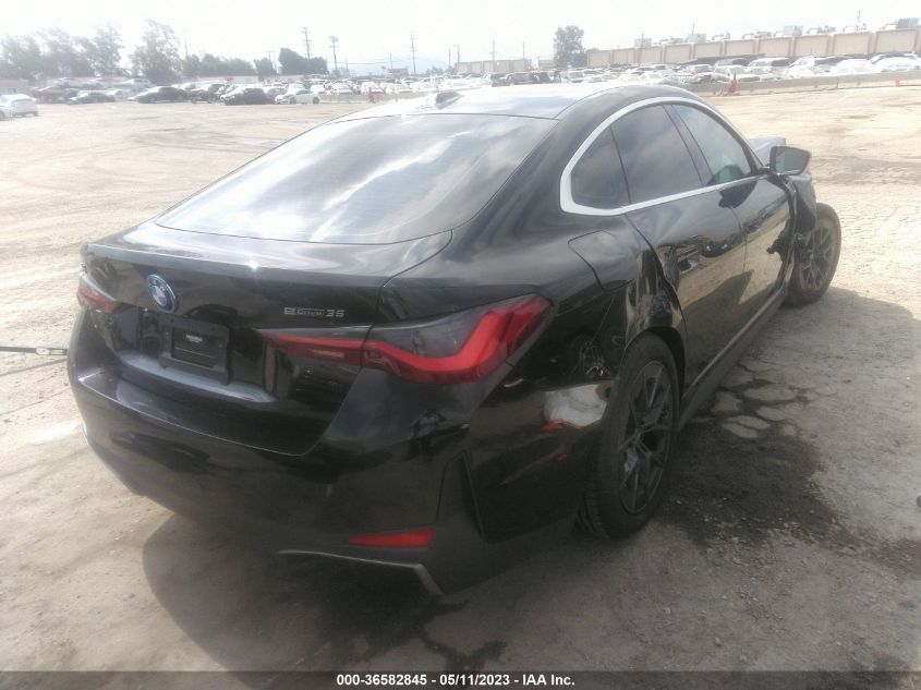 2023 BMW I4 EDRIVE35 WBY43AW00PFP54639