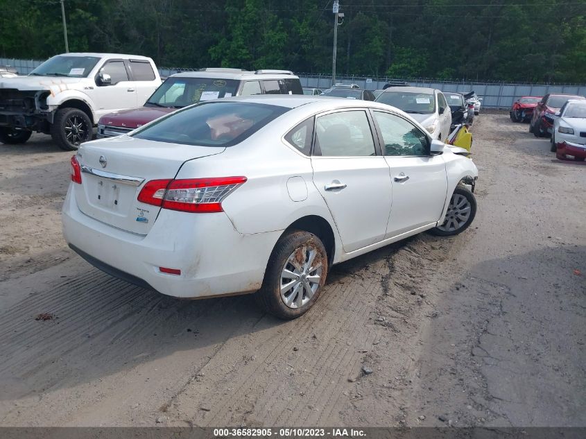 2013 NISSAN SENTRA S - 3N1AB7AP7DL772624