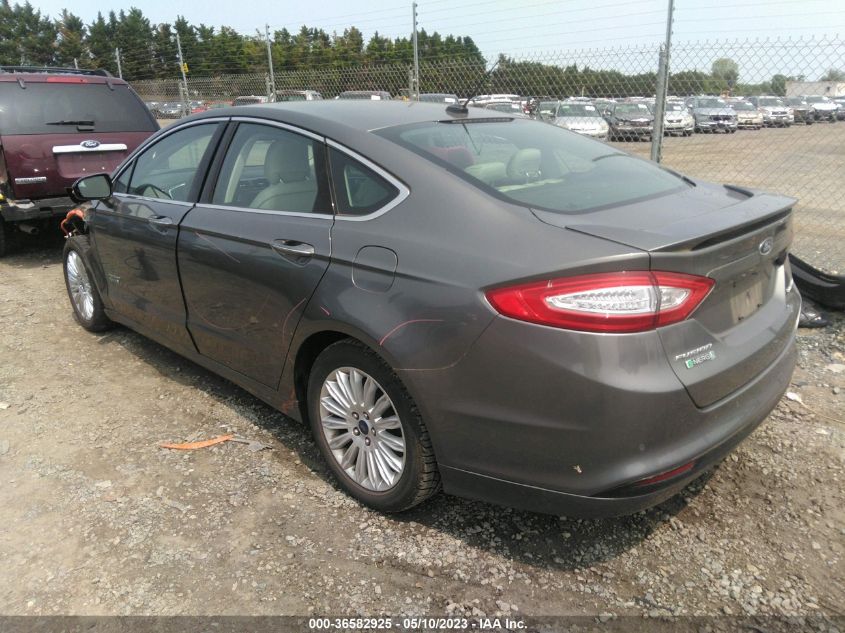 2014 FORD FUSION ENERGI TITANIUM - 3FA6P0SU9ER398618