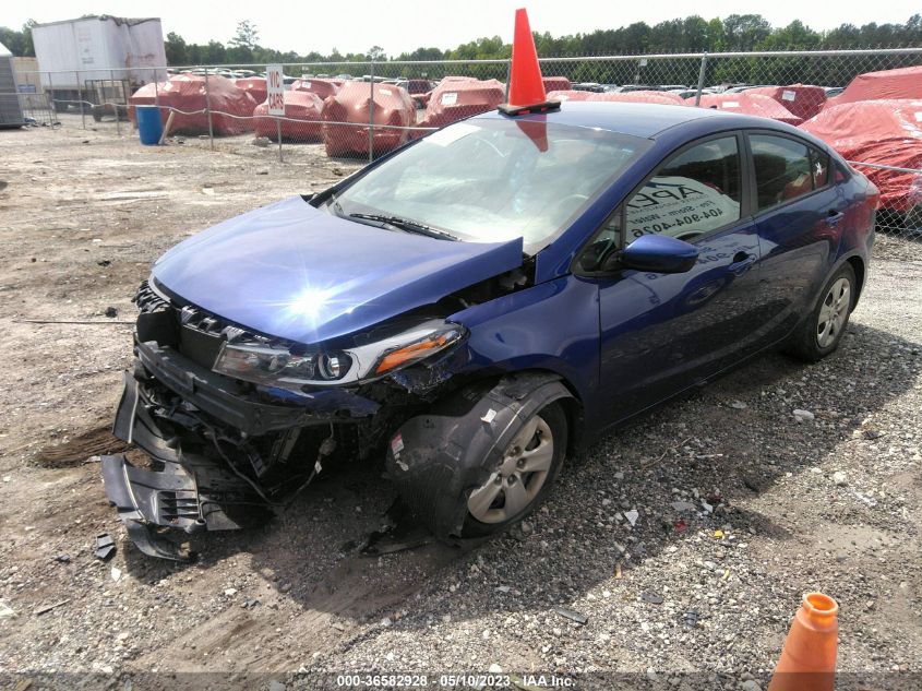 2017 KIA FORTE LX - 3KPFK4A75HE154200
