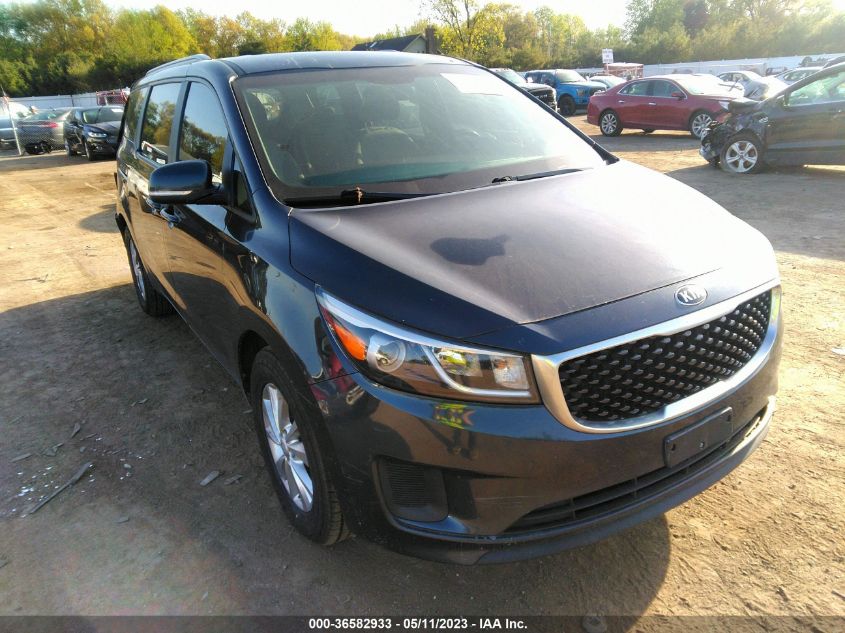 2015 KIA SEDONA LX - KNDMB5C14F6045400