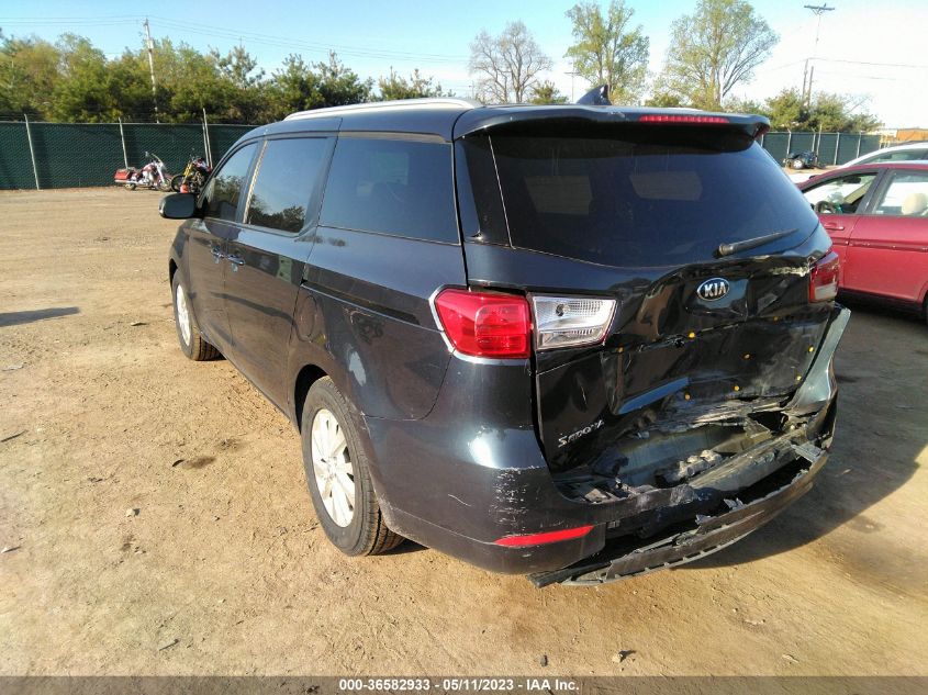 2015 KIA SEDONA LX - KNDMB5C14F6045400