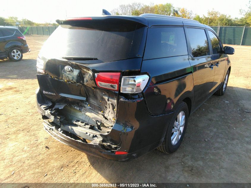 2015 KIA SEDONA LX - KNDMB5C14F6045400