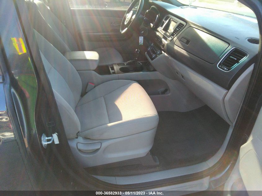 2015 KIA SEDONA LX - KNDMB5C14F6045400