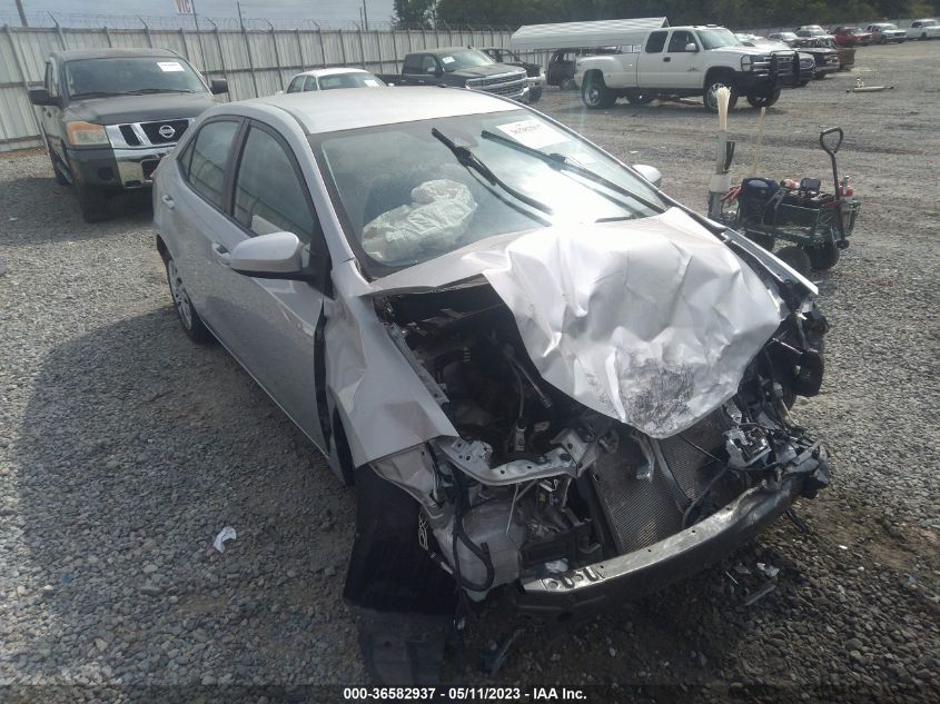 2017 TOYOTA COROLLA L/LE/XLE/SE - 2T1BURHE1HC881827