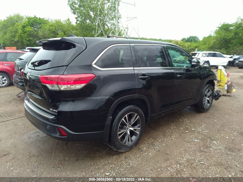 2018 TOYOTA HIGHLANDER LE - 5TDBZRFH7JS857074