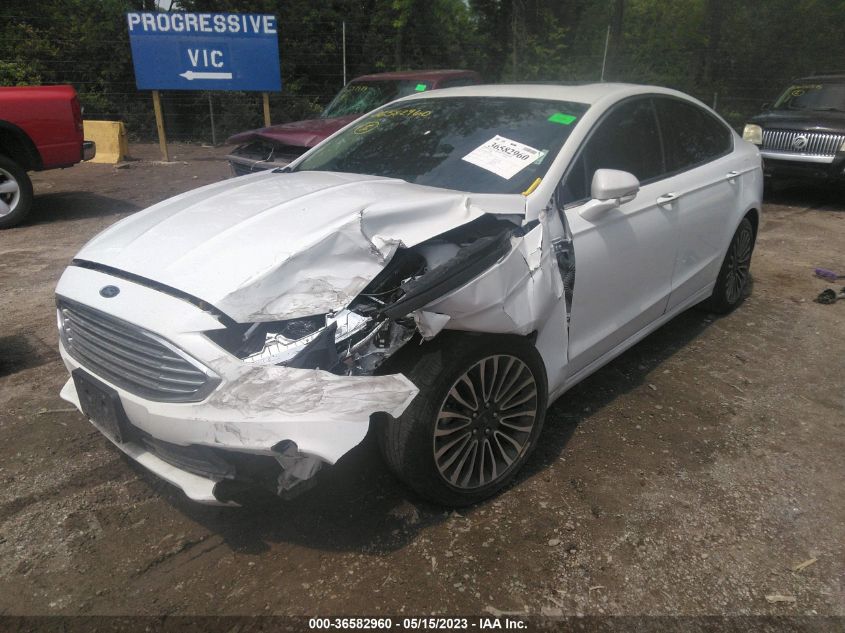 2018 FORD FUSION TITANIUM/PLATINUM - 3FA6P0D99JR206729