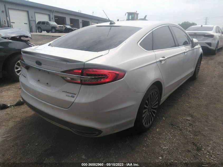 2018 FORD FUSION TITANIUM/PLATINUM - 3FA6P0D99JR206729