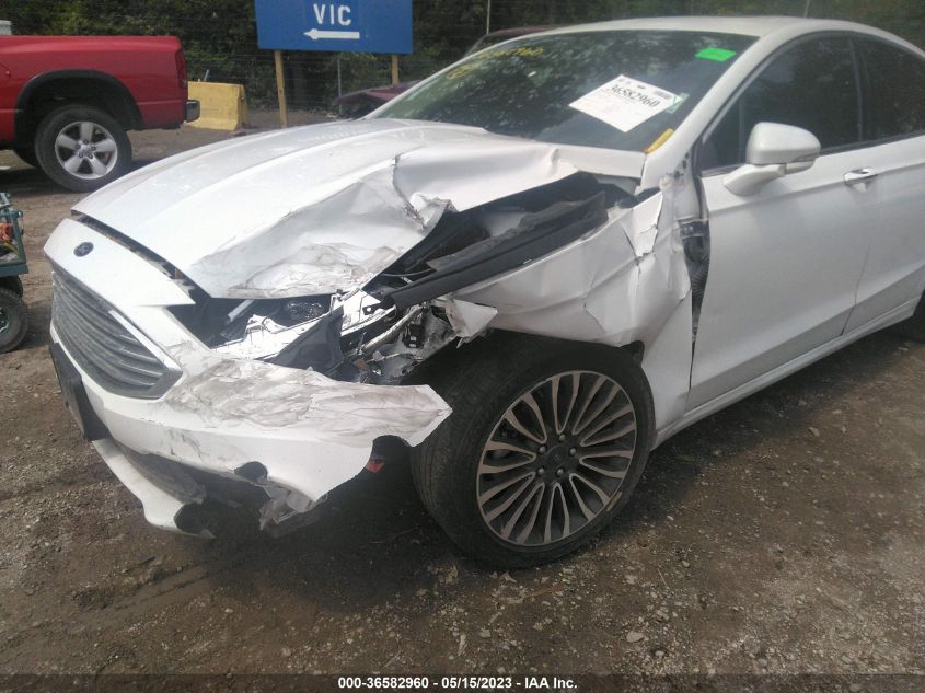 2018 FORD FUSION TITANIUM/PLATINUM - 3FA6P0D99JR206729