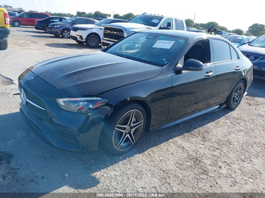 2022 MERCEDES-BENZ C-CLASS C 300 - W1KAF4GB4NR040074