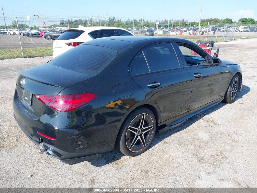 2022 MERCEDES-BENZ C-CLASS C 300 - W1KAF4GB4NR040074