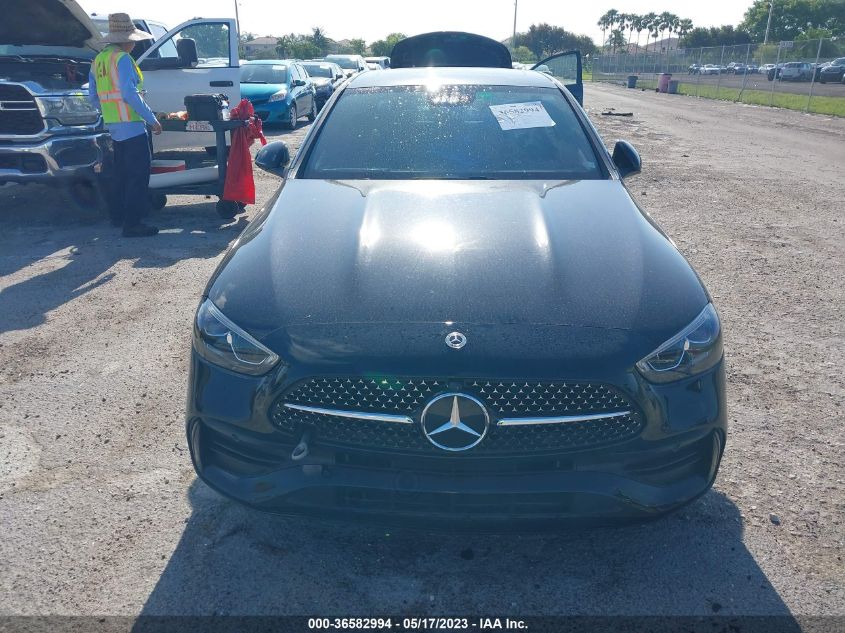 2022 MERCEDES-BENZ C-CLASS C 300 - W1KAF4GB4NR040074