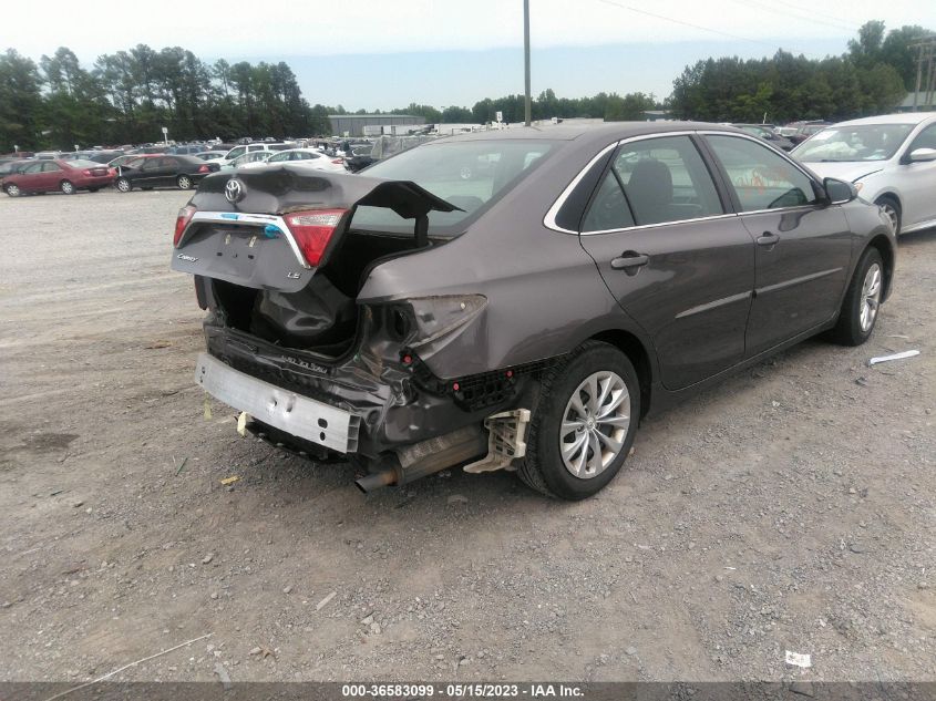 2017 TOYOTA CAMRY LE - 4T1BF1FK1HU756751