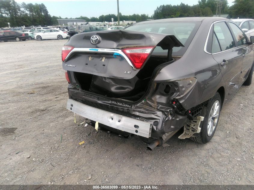 2017 TOYOTA CAMRY LE - 4T1BF1FK1HU756751
