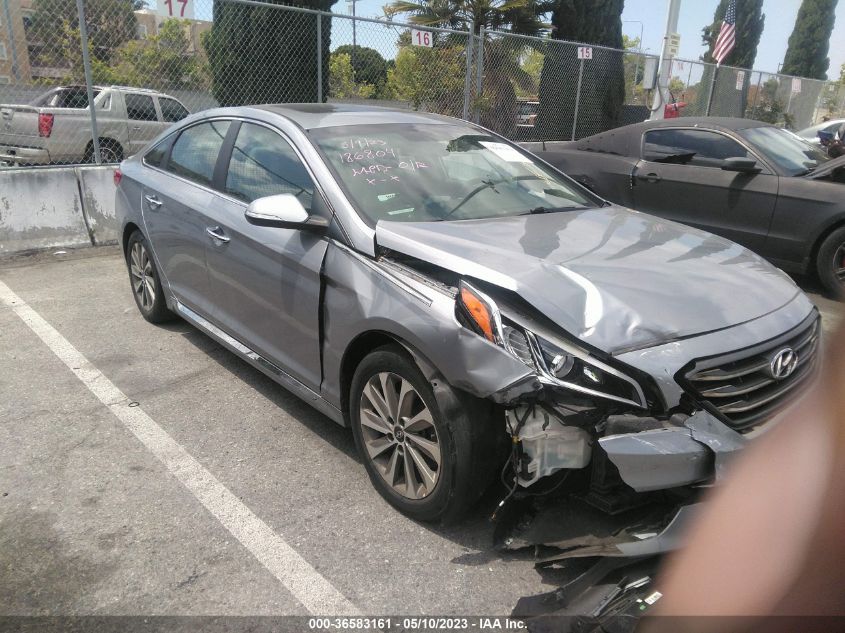 2017 HYUNDAI SONATA SPORT - 5NPE34AF0HH502318