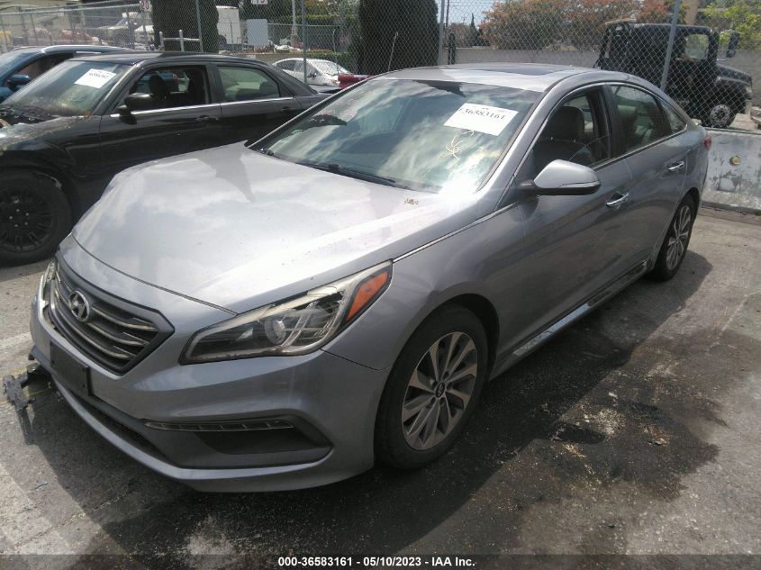 2017 HYUNDAI SONATA SPORT - 5NPE34AF0HH502318