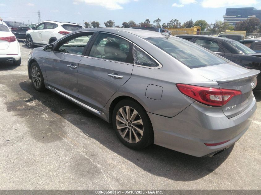 2017 HYUNDAI SONATA SPORT - 5NPE34AF0HH502318