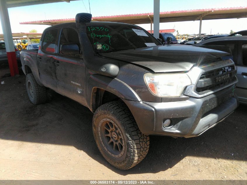 2013 TOYOTA TACOMA DOUBLE CAB - 3TMLU4ENXDM127533